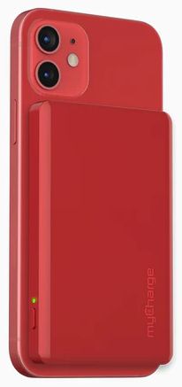 myCharge MagLock 6000mAh Wireless Magnetic MagSafe Charger - Red by myCharge - Refurbished - Very Good condition - Image 2