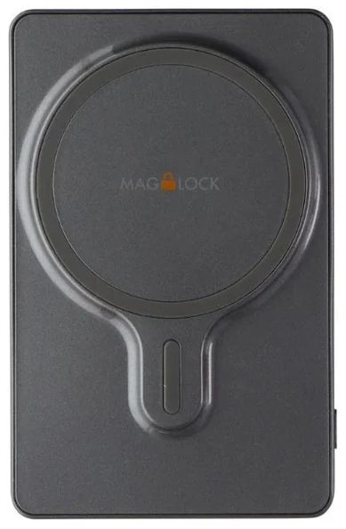 MyCharge Maglock MagSafe Wireless Powerbank 6000mAh with Built-in USB-C Port - Graphite by MyCharge - Refurbished - Very Good condition - US$60.49