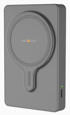 MyCharge Maglock MagSafe Wireless Powerbank 6000mAh with Built-in USB-C Port - Graphite by MyCharge - Refurbished - Very Good condition - Image 2