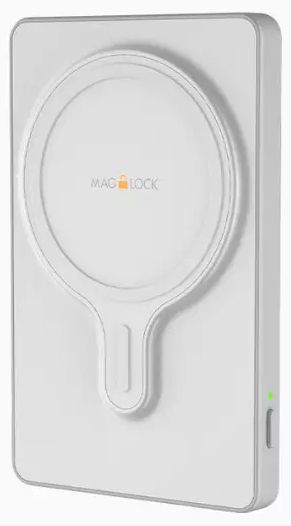 MyCharge Maglock MagSafe Wireless Powerbank 6000mAh with Built-in USB-C Port - White by MyCharge - Refurbished - Brand New condition - US$61.48