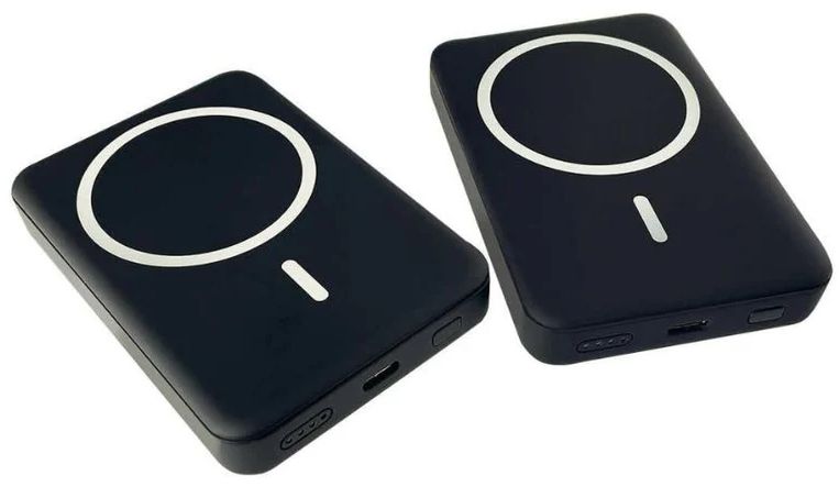 MyCharge Magnetic Wireless Powerbank 5000mAh (2-Pack) - Black by MyCharge - Refurbished - Good condition - US$35.98
