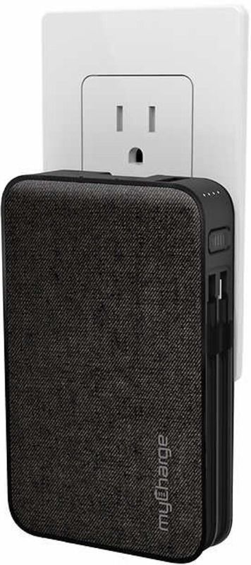 MyCharge Power Hub All-in-One Portable Charger - Gray by myCharge - Refurbished - Like New condition - Image 4