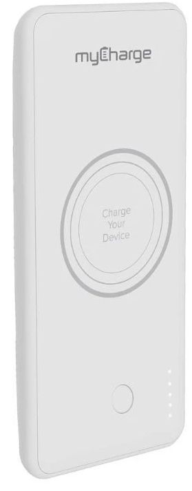 MyCharge Unplugged QI Wireless Dual USB Port 10000 mAh Power-bank Charger - White by MyCharge - Refurbished - Brand New condition - US$71.48