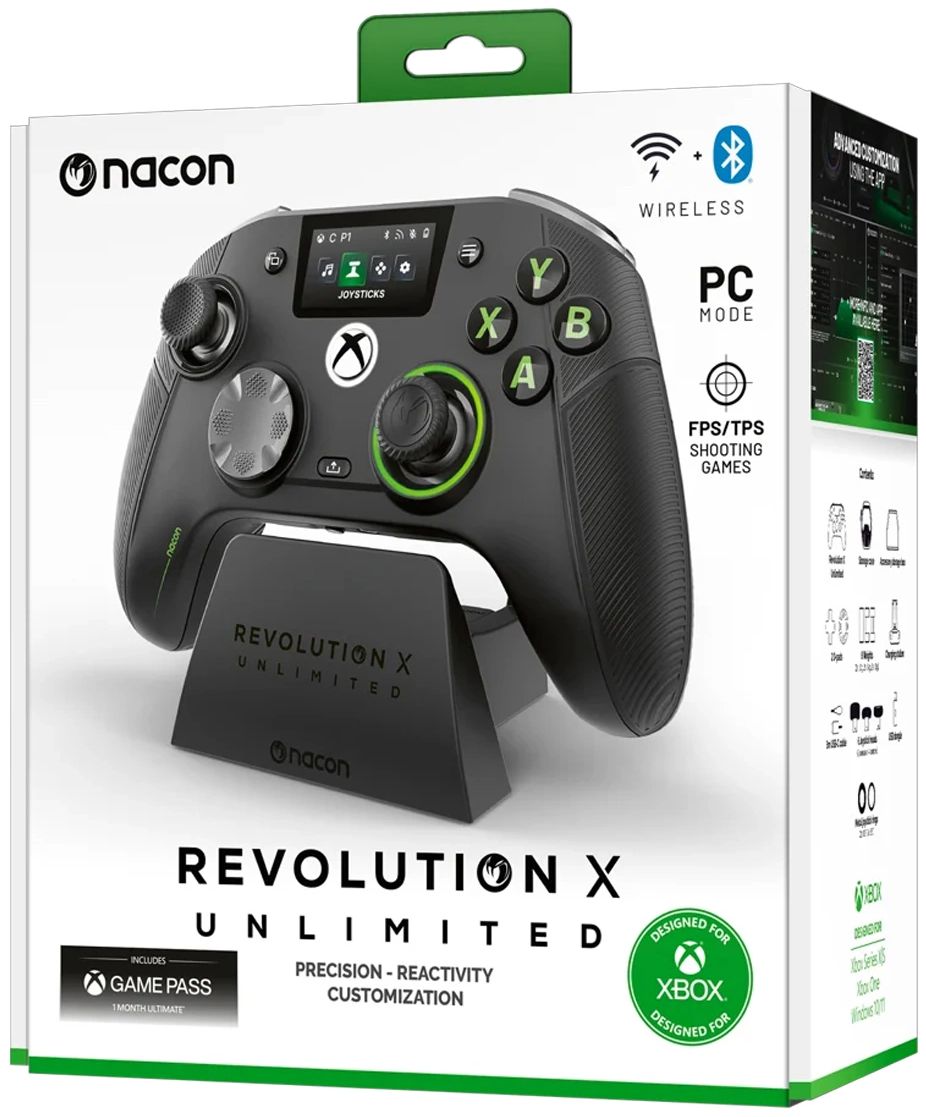 Nacon Revolution X Unlimited Wireless Controller - Black by Nacon - Image 6
