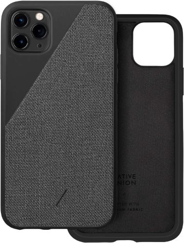 Native Union Clic Canvas Phone Case for iPhone 11 Pro Max - Black by Native Union - Refurbished - Brand New condition - US$8.78