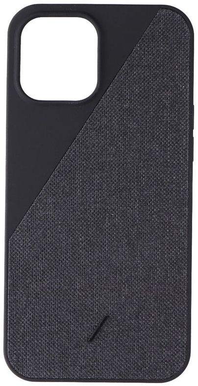 Native Union Clic Canvas Series Phone Case for iPhone 12 Pro Max - Black by Native Union - Refurbished - Brand New condition - US$13.93