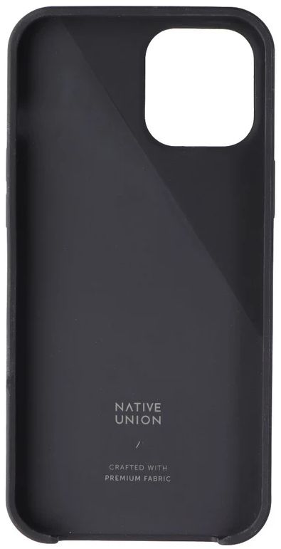Native Union Clic Canvas Series Phone Case for iPhone 12 Pro Max - Black by Native Union - Refurbished - Brand New condition - Image 3