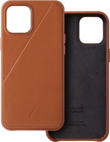 Native Union Clic Card Phone Case for iPhone 12 Pro Max - Tan by Native Union - Refurbished - Brand New condition - US$9.13