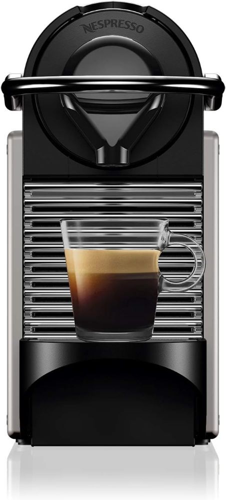 Nespresso Pixie Espresso Machine by Breville with Milk Frother - Titan by Nespresso - Refurbished - Very Good condition - Image 2