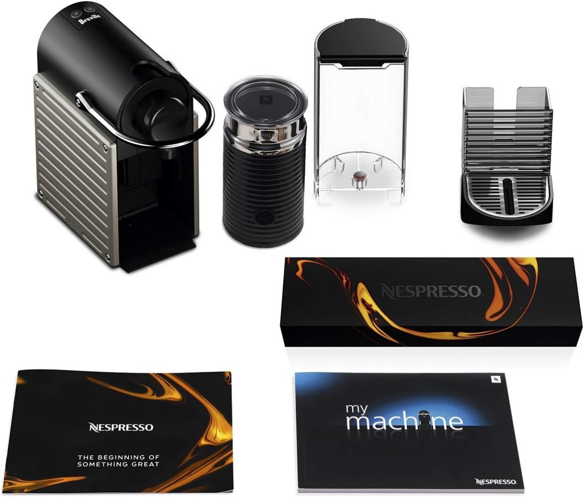 Nespresso Pixie Espresso Machine by Breville with Milk Frother - Titan by Nespresso - Refurbished - Very Good condition - Image 7