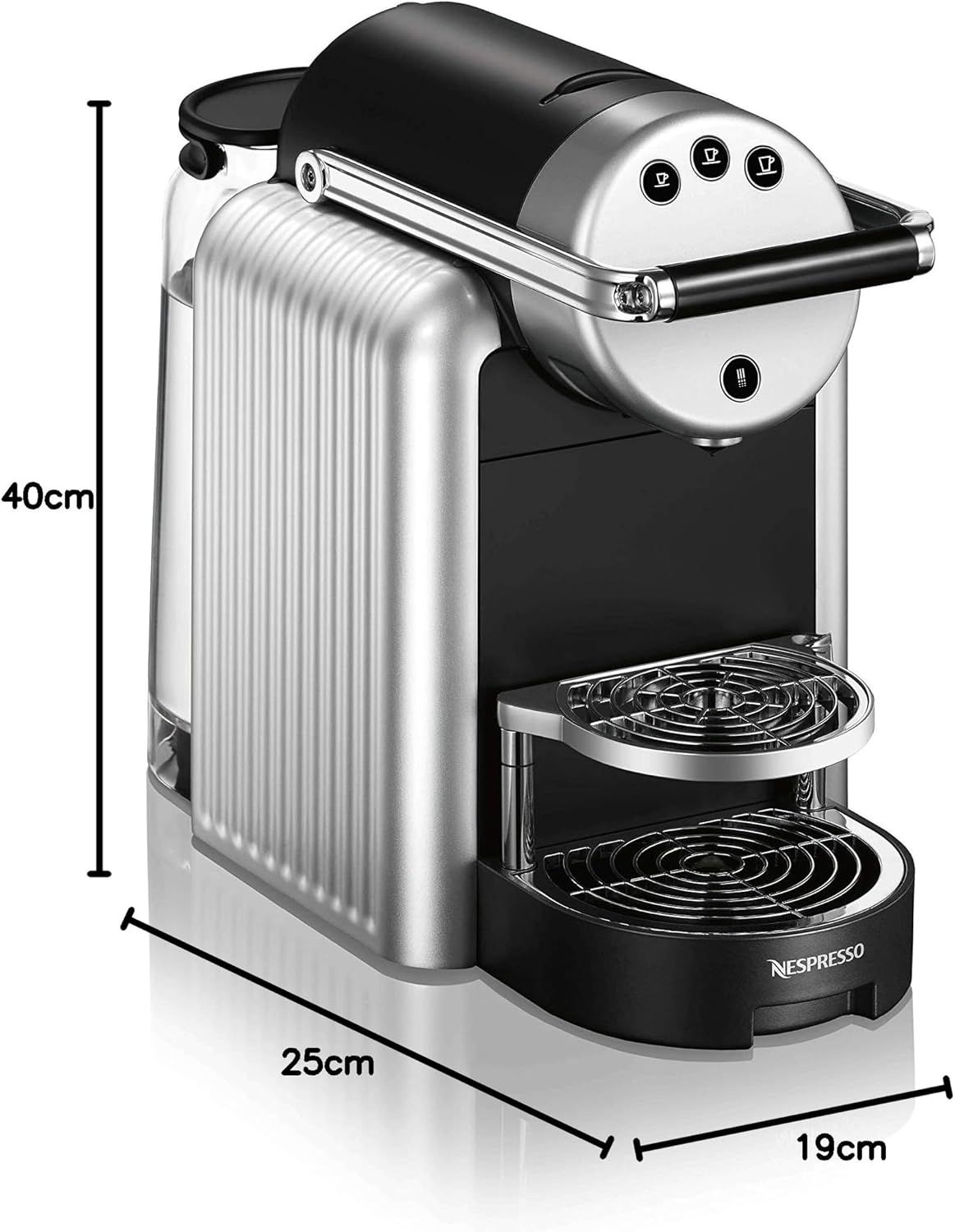 Nespresso Zenius Professional Coffee Machine - Silver/Black by Nespresso - Refurbished - Very Good condition - Image 7