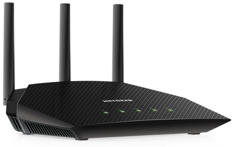 Netgear 4-Stream AX1800 Dual-Band WiFi 6 Router (RAX10) - Black by Netgear - Refurbished - Very Good condition - US$81.49