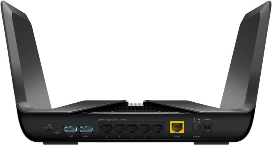 Netgear AX6000 Nighthawk 8-Stream Dual-Band WiFi 6 Router (RAX80) - Black by Netgear - Image 3