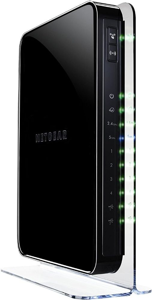 Netgear N900 Wireless Dual Band Gigabit Router (WNDR4500) - Black by Netgear - Refurbished - Good condition - US$399.99