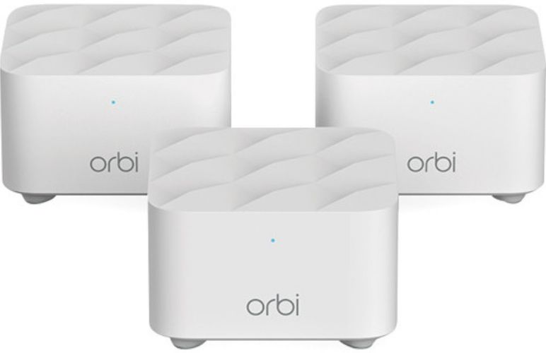 Netgear Orbi AC1200 Whole Home Mesh WiFi System Router (RBK13) - White by Netgear - Refurbished - Premium condition - CA$161.49