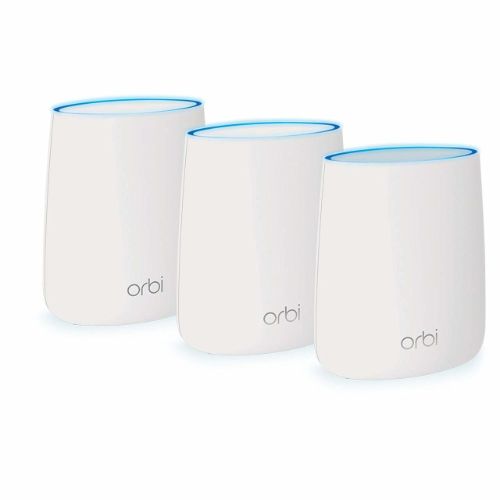 Netgear Orbi RBK53-100NAR AC3000 Tri-band WiFi Router - White by Netgear - Refurbished - Very Good condition - US$283.94