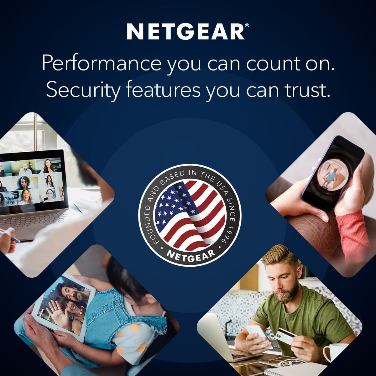 Netgear Orbi (RBK762S) AX5400 Tri-band WiFi 6 WiFi Mesh System (2 Pack) - White by Netgear - Image 3