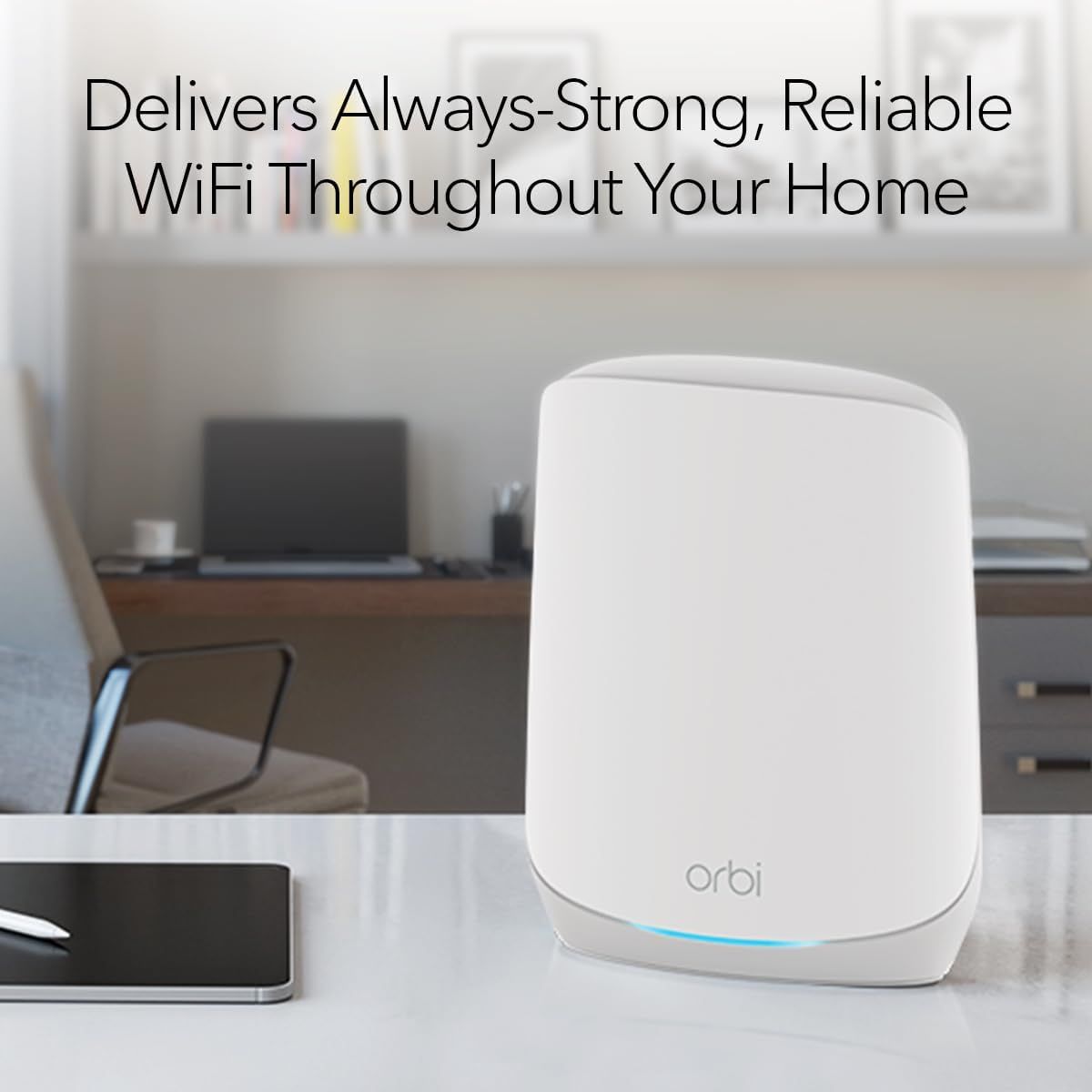 Netgear Orbi (RBK762S) AX5400 Tri-band WiFi 6 WiFi Mesh System (2 Pack) - White by Netgear - Image 4