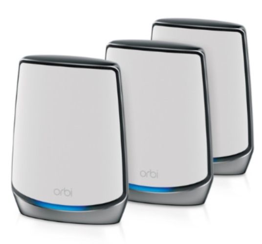 Netgear Orbi RBK853 AX6000 Tri-band Mesh Wifi 6 System - Pack of 3 - White by Netgear - Image 2