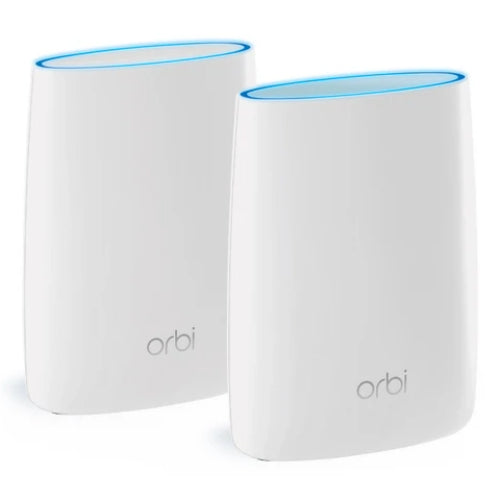 Netgear Orbi Tri-Band Whole Home Mesh WiFi System AC3000 (RBK50) - White by Netgear - Refurbished - Premium condition - US$227.49