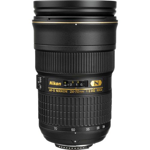 Nikon AF-S NIKKOR 24-70mm F2.8G ED Lens - Black by Nikon - Refurbished - Very Good condition