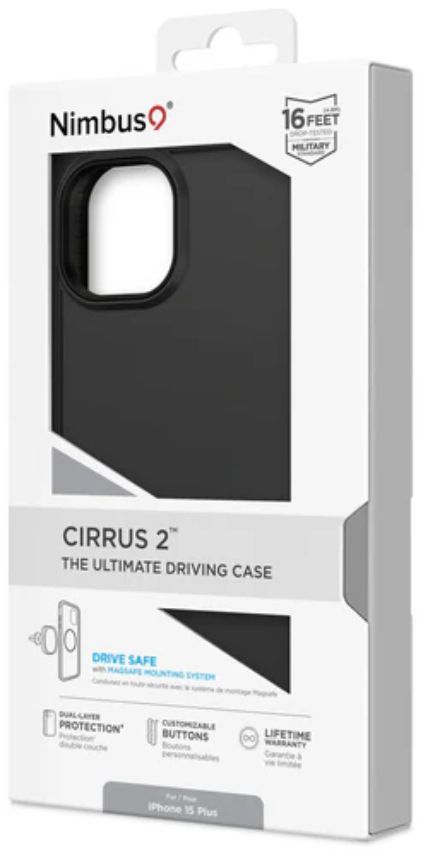 Nimbus9 Cirrus 2 Phone Case with MagSafe for iPhone 15 Plus - Black - Brand New by Nimbus9 - Image 6