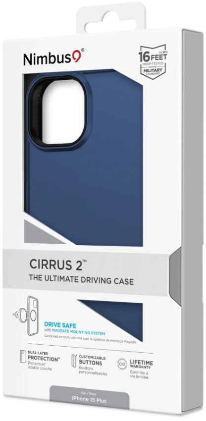 Nimbus9 Cirrus 2 Phone Case with MagSafe for iPhone 15 Plus - Midnight Blue - Brand New by Nimbus9 - Refurbished - Brand New condition - Image 6