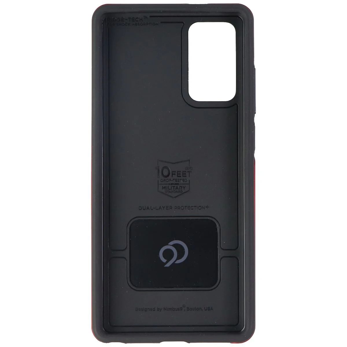 Nimbus9 Cirrus 2 Series Hard Phone Case for Galaxy Note20 - Red/Black by Nimbus9 - Refurbished - Brand New condition - Image 3