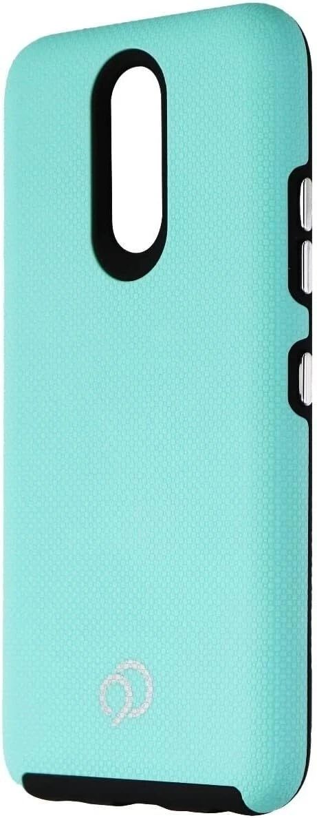 Nimbus9 Latitude Hybrid Leatherette Phone Case for LG K40 - Teal by Nimbus9 - Refurbished - Brand New condition - US$13.48