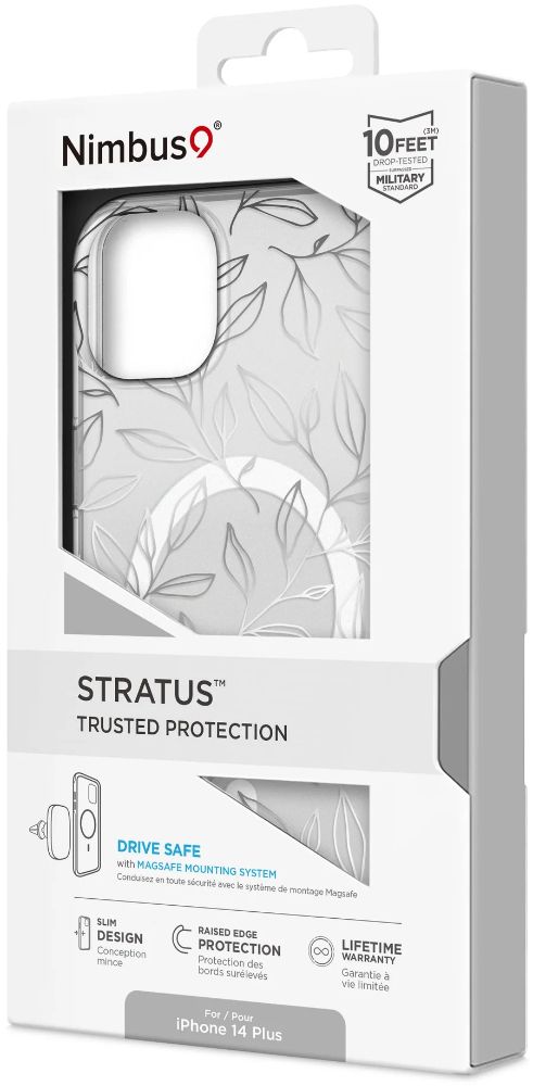 Nimbus9 Stratus Series Phone Case with MagSafe for iPhone 14 Plus - Leaves by Nimbus9 - Image 6
