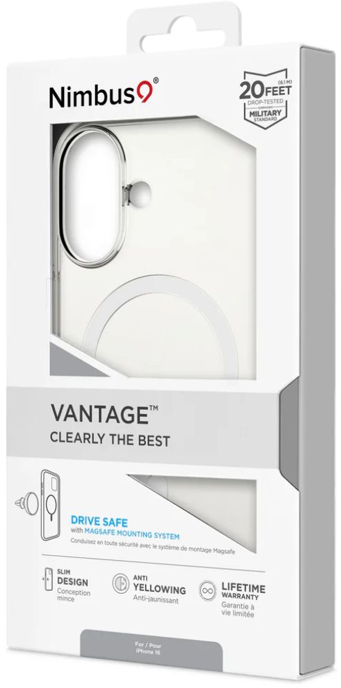 Nimbus9 Vantage MagSafe Phone Case for iPhone 16 - Clear - Brand New by Nimbus9 - Refurbished - Brand New condition - Image 6