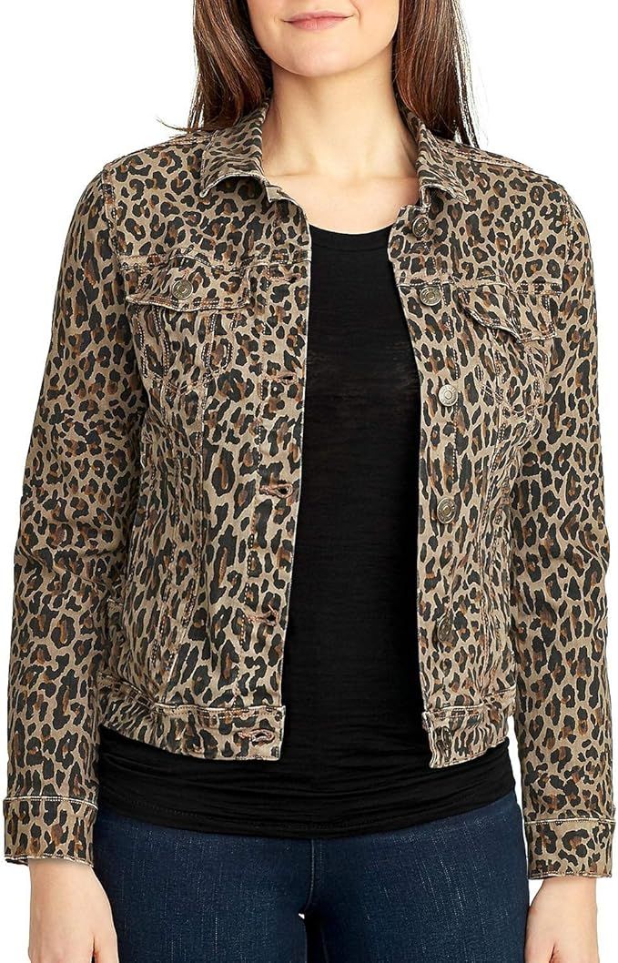 Nine West Jeans Sarah Denim Jacket M - Tan Bengal Bonanza by Nine West - Refurbished - Brand New condition - US$61.48