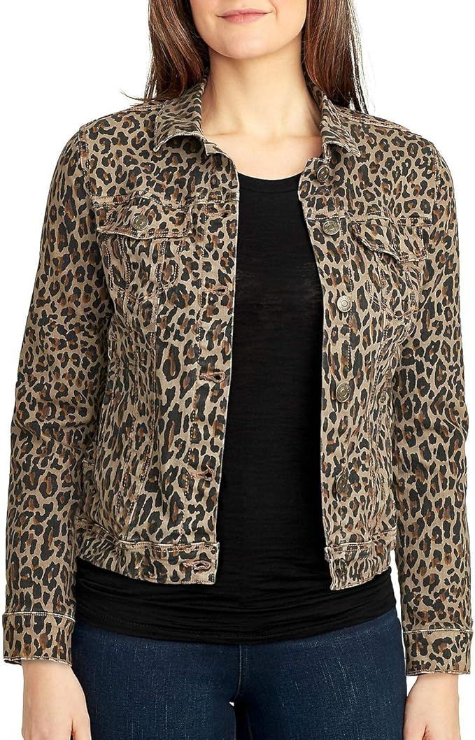 Nine West Jeans Sarah Denim Jacket S - Tan Bengal Bonanza by Nine West - Refurbished - Brand New condition - US$61.48