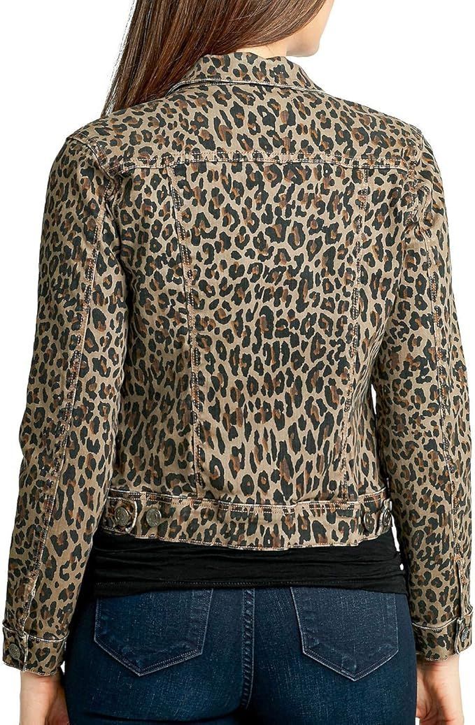 Nine West Jeans Sarah Denim Jacket S - Tan Bengal Bonanza by Nine West - Image 3