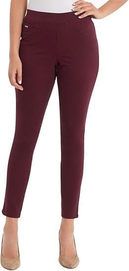 Nine West Women's Heidi Pull-On Skinny Jeans 6 - Cabernet by Nine West - Refurbished - Brand New condition - US$40.98