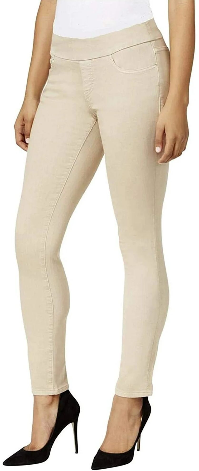 Nine West Women's Heidi Pull-On Skinny Jeans 8 - Creamstone by Nine West - Refurbished - Brand New condition - US$50.98