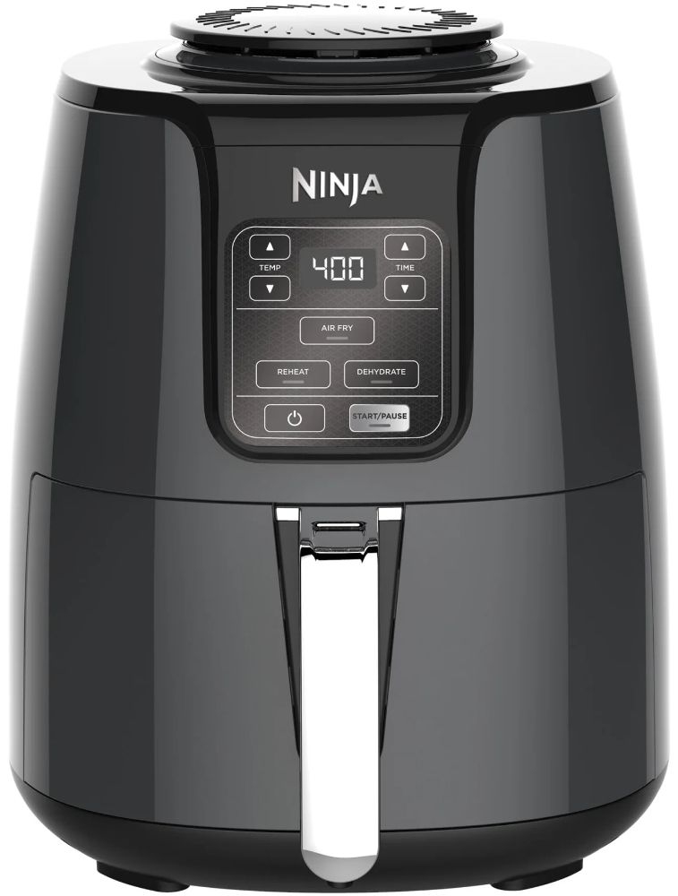 Ninja 4QT. Air Fryer (AF100WM) - Black by Ninja - Refurbished - Like New condition - US$91.48