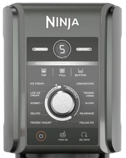 Ninja CN501CO Creami Deluxe 11-in-1 Ice Cream and Frozen Drink Maker - Black/Gray by Ninja - Image 2