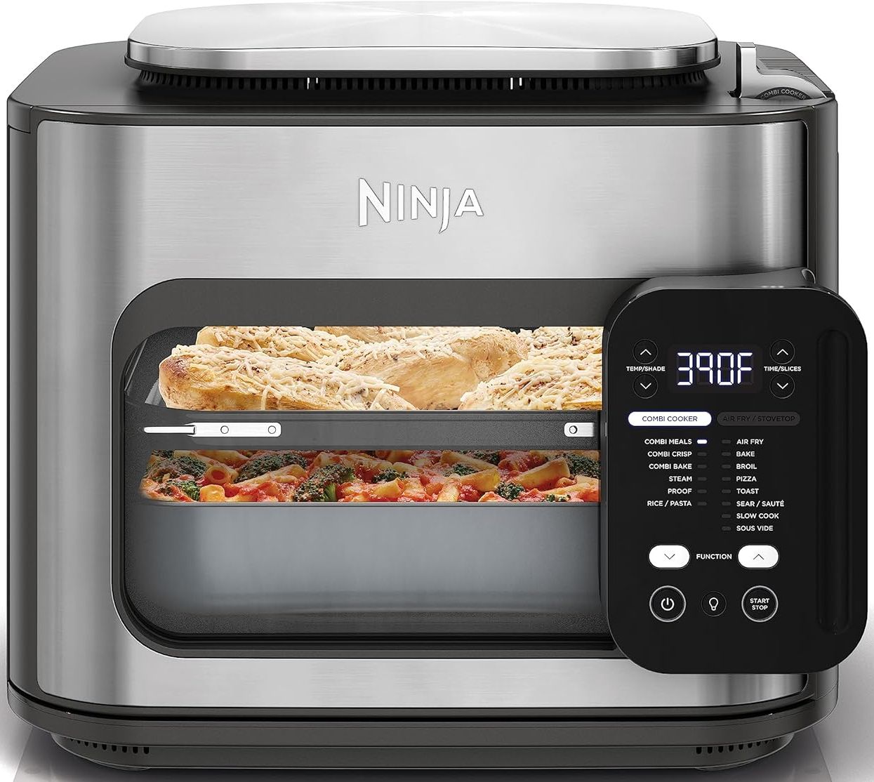 Ninja Combi(TM) All-in-One Multicooker | Oven and Air Fryer Bundle (SFP701B) - Grey by Ninja - Refurbished - Very Good condition - US$283.99