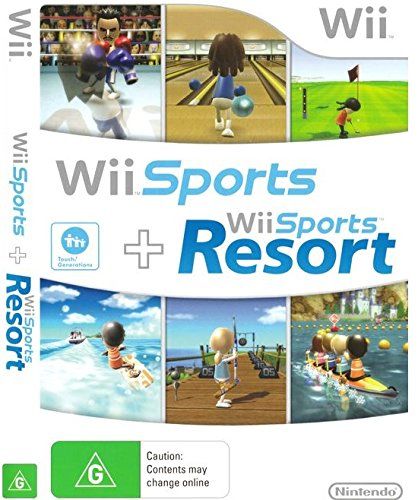 Nintendo 2 Games on 1 Disc Bundle Version - Wii Sports & Wii Sports Resort - Default by Nintendo - Refurbished - Very Good condition - US$106.67