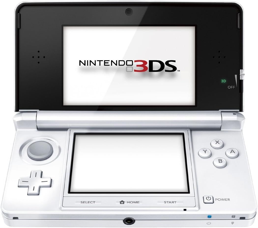 Nintendo 3DS Handheld Gaming Console - 2GB - Ice White by Nintendo - Refurbished - Very Good condition - US$248.49