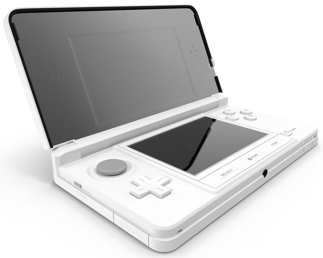 Nintendo 3DS Handheld Gaming Console - 2GB - Ice White by Nintendo - Refurbished - Very Good condition - Image 3
