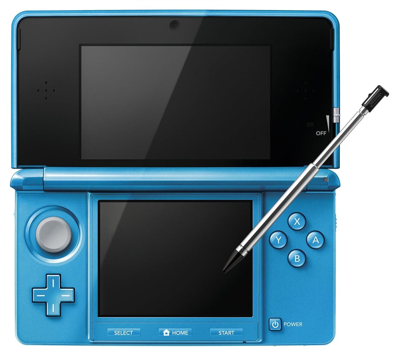 Nintendo 3DS Handheld Gaming Console - 2GB - Light Blue by Nintendo - Refurbished - Good condition - CA$411.98