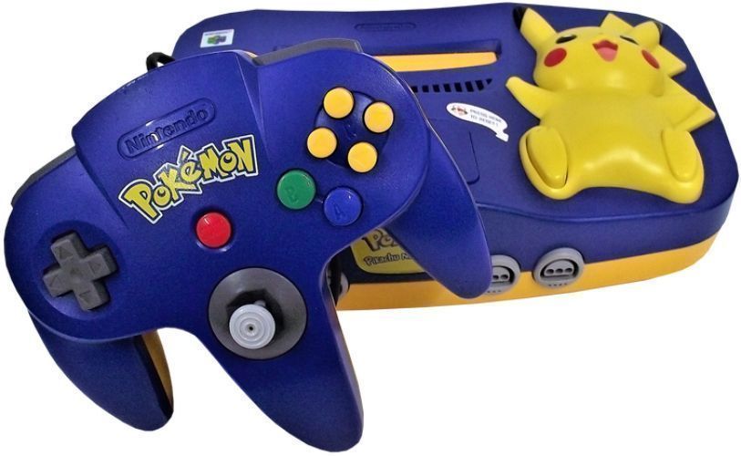 Nintendo 64 Gaming Console - Pikachu Limited Edition by Nintendo - Refurbished - Very Good condition - US$548.97