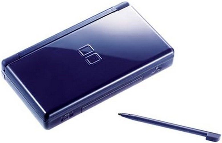 Nintendo DS Lite Handheld Gaming Console - Enamel Navy by Nintendo - Image 3