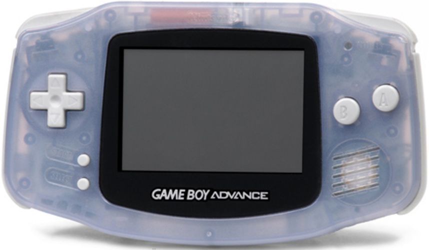 Nintendo Game Boy Advance Gaming Console - Clear Glacier by Nintendo - Refurbished - Very Good condition - US$151.95