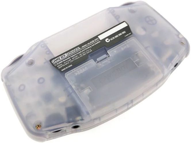 Nintendo Game Boy Advance Gaming Console - Clear Glacier by Nintendo - Image 3