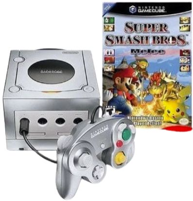 Nintendo Gamecube Super Smash Bros. Melee Bundle - Default by Nintendo - Refurbished - Very Good condition - US$229.47