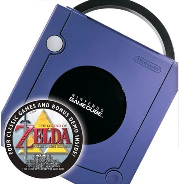 Nintendo GameCube with Legend of Zelda: Collector's Edition - Indigo by Nintendo - Refurbished - Very Good condition - US$258.97