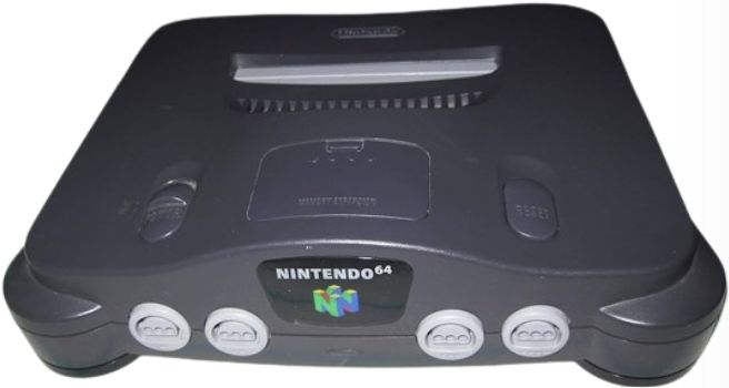 Nintendo N64 Gaming Console - Black by Nintendo - Refurbished - Very Good condition - US$116.94
